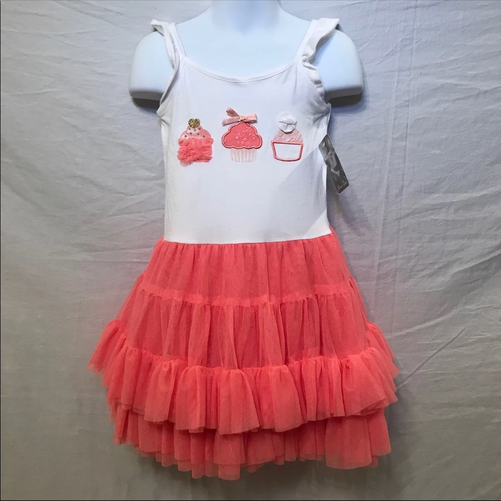 Cupcake Tutu Toddler Dress